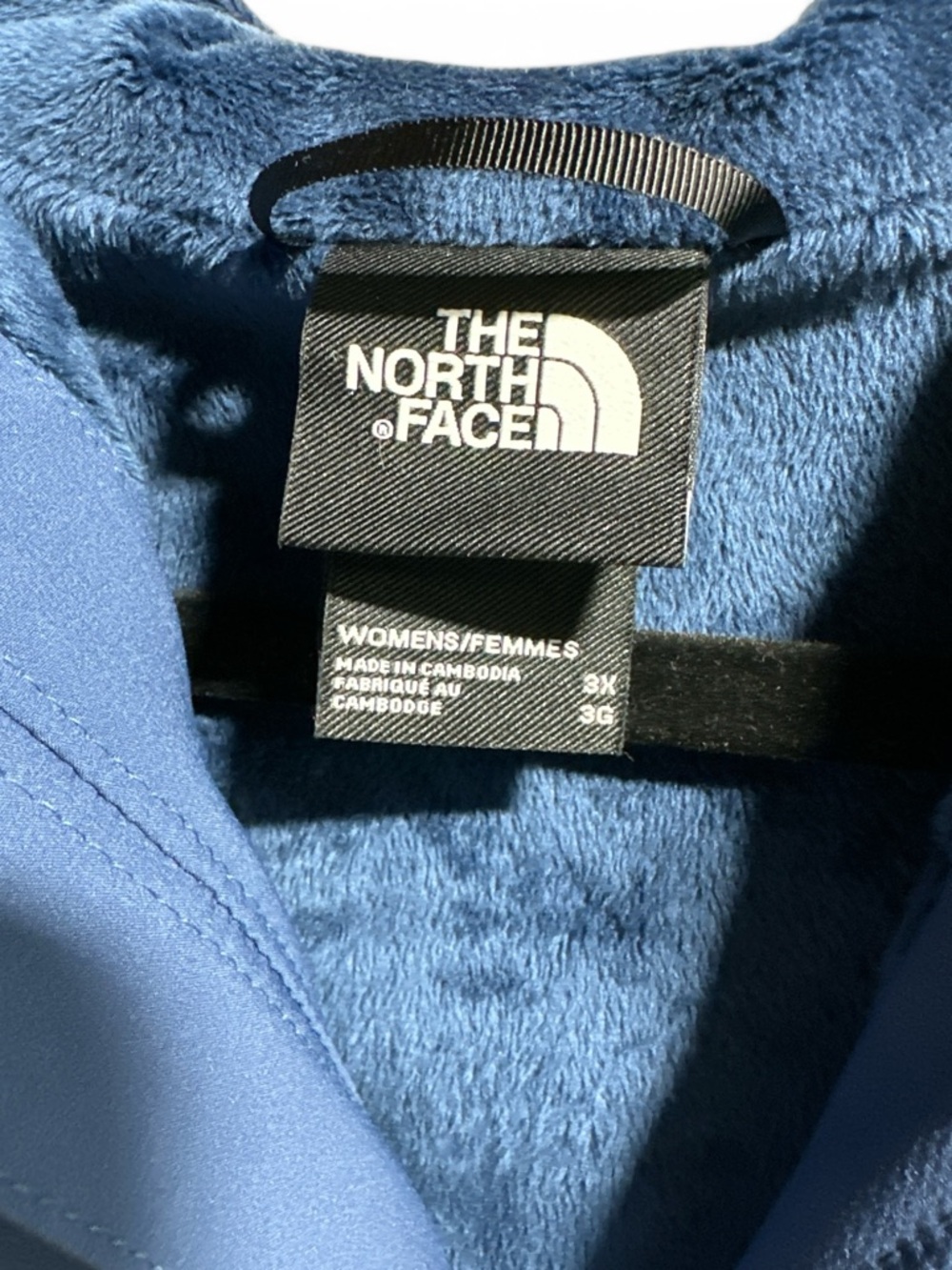 The North Face Women’s Shelbe Raschel Shady Blue Windfall Hooded Jacket size 3X - Picture 4 of 10